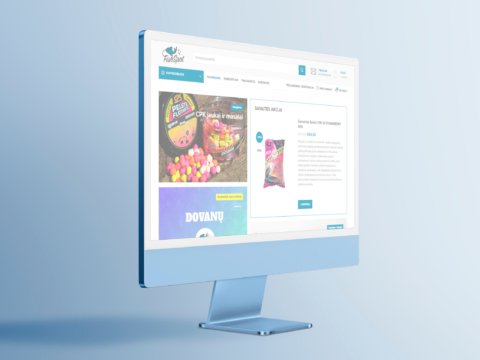 Computer desktop screen mockup psd blue digital device minimal style